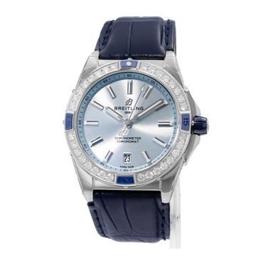 Breitling Chronomat 38 A17356531C1P1 Steel Blue dial 38mm Auto