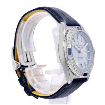 Breitling Chronomat 38 A17356531C1P1 Steel Blue dial 38mm Auto