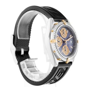 Breitling Chronomat B13050.1 Steel & Yellow Gold Blue dial 39mm Auto