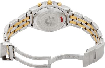 Breitling Chronomat b13050 18k & steel 39mm auto watch