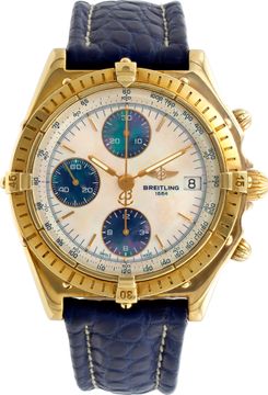 Breitling Chronomat k13048 18k 39mm auto watch
