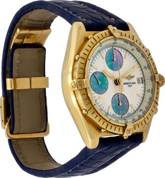 Breitling Chronomat k13048 18k 39mm auto watch