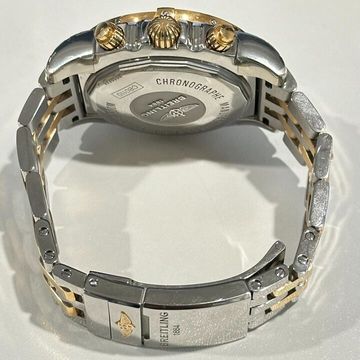 Breitling Chronomat 44 CB0110 Steel & Rose Gold Black dial 44mm Auto