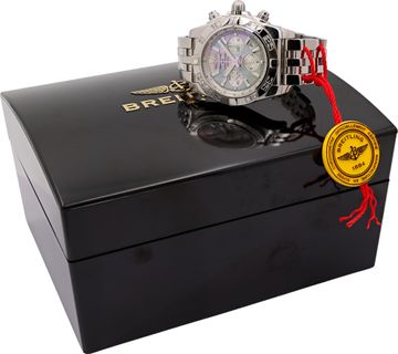 Breitling Chronomat ab0110 Stainless Steel 44mm auto watch