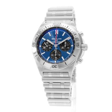 Breitling Chronomat B01 42 AB0134 Steel Blue dial 42mm Auto
