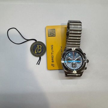 Breitling Chronomat B01 42 AB0134 Steel Blue dial 42mm Auto