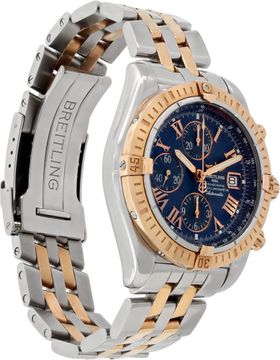 Breitling Chronomat Evolution c13356 Stainless Steel Blue dial 44mm Automatic wa