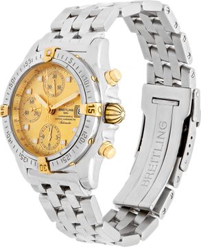 Breitling Chrono Cockpit in stainless steel and 18k yellow gold