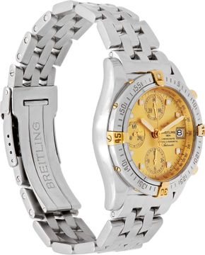 Breitling Chrono Cockpit in stainless steel and 18k yellow gold
