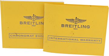 Breitling Crosswind K13055    18k Yellow Gold    Black dial 43mm    Automatic wa