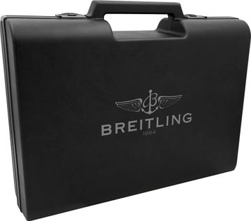 Breitling Emergency in titanium with a matte black dial