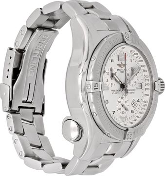 Breitling Emergency Mission in stainless steel white dial