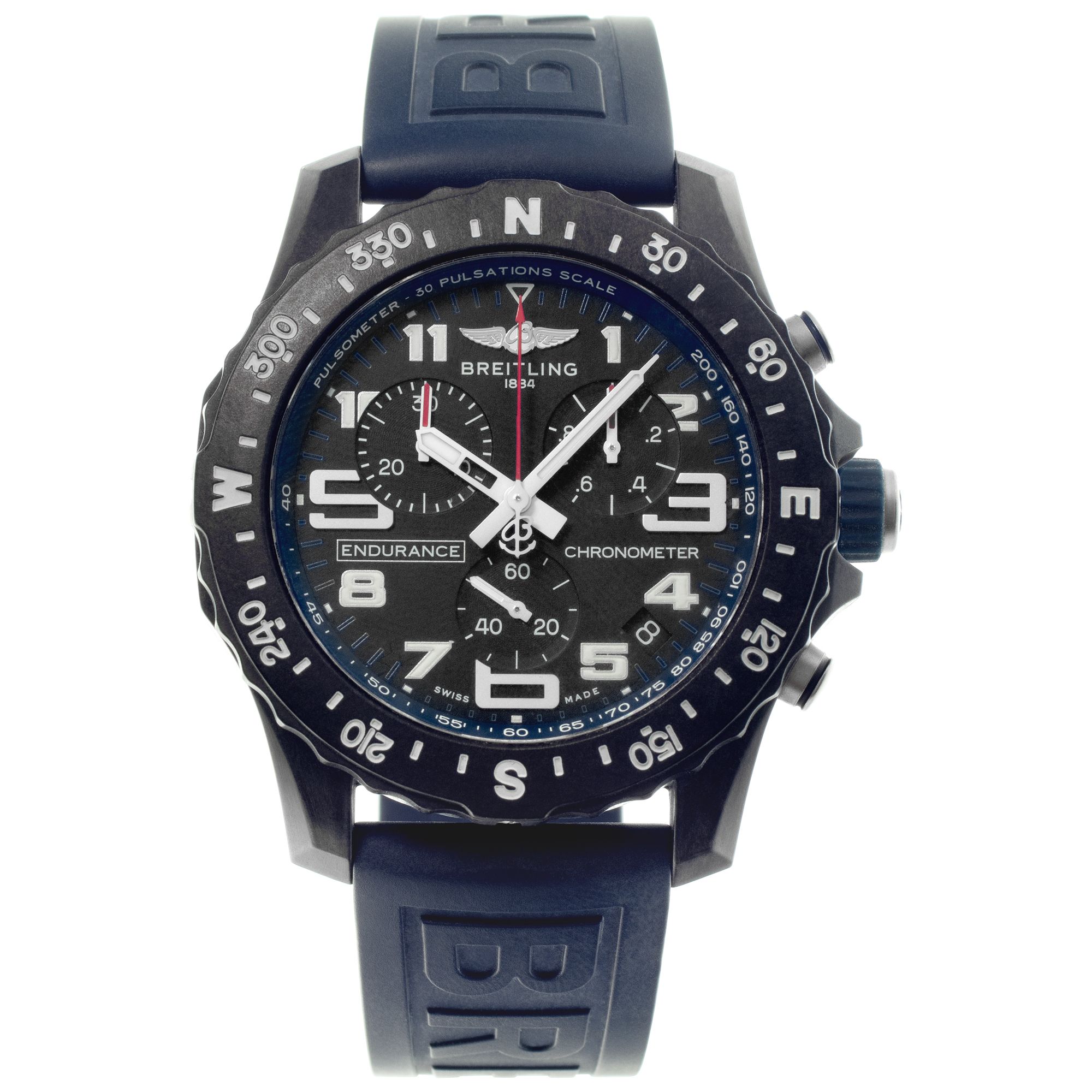 Pre-owned Breitling Endurance X82310 carbon 44mm Quartz |