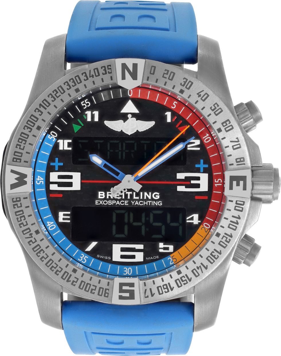 Pre-owned Breitling Exospace B55 EB5512221B1S1 Titanium | Gray & Sons