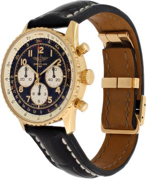 Breitling Navitimer k30022 18k 38mm auto watch