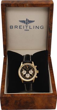 Breitling Navitimer k30022 18k 38mm auto watch