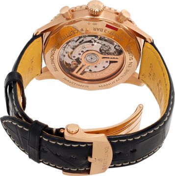 Breitling Navitimer RB0137 18k rose gold Silver dial 46mm    Automatic watch