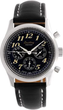 Breitling Premier A40035 Stainless Steel Black dial 36mm Automatic watch Breitling Premier 36mm A40035 Mens Watch Collection