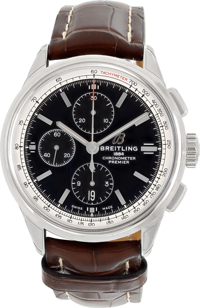 STTS Breitling ブライトリング プレミエ 42 A13315 Preowned Breitling Premier A13315 Stainless Steel 42mm auto