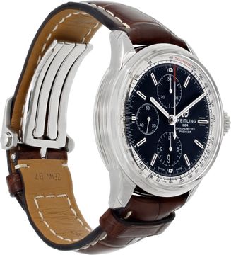 Breitling Premier A13315 Stainless Steel 42mm auto watch