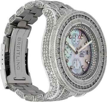 Breitling Super Avenger A13370 Stainless Steel N/A dial 48mm Automatic watch