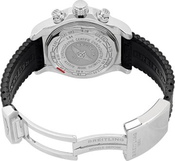 Breitling Super Avenger A13370 Stainless Steel Black dial 48mm Automatic watch