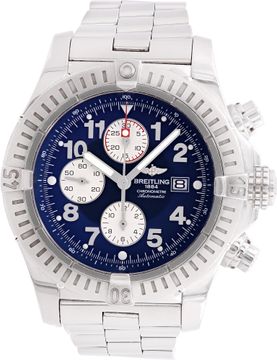 Breitling Super Avenger "Blue Dial" 48mm A13370 Mens Watch Collection