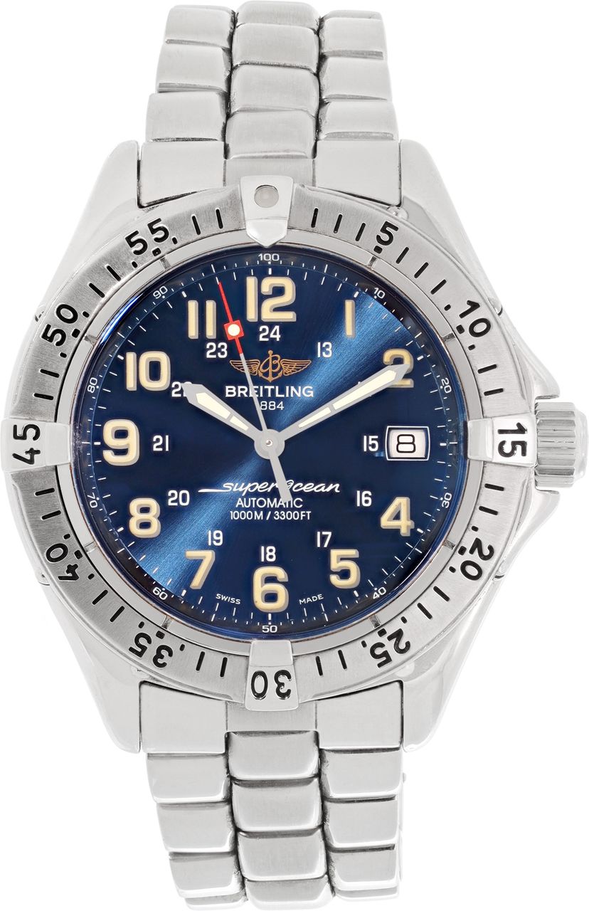 Pre-owned Breitling Super Ocean A17040 Stainless Steel 40mm