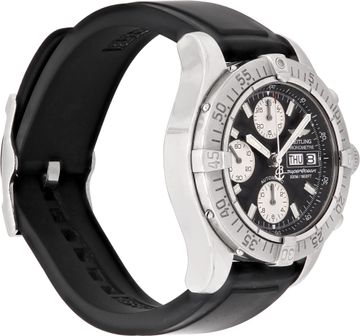 Breitling Super Ocean A13340 Stainless Steel Black dial 42mm Automatic watch