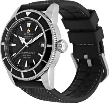 Breitling Super Ocean A17321 Stainless Steel Black dial 42mm Automatic watch