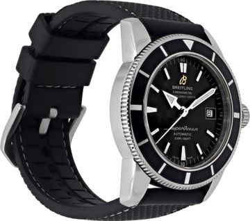 Breitling Super Ocean A17321 Stainless Steel Black dial 42mm Automatic watch