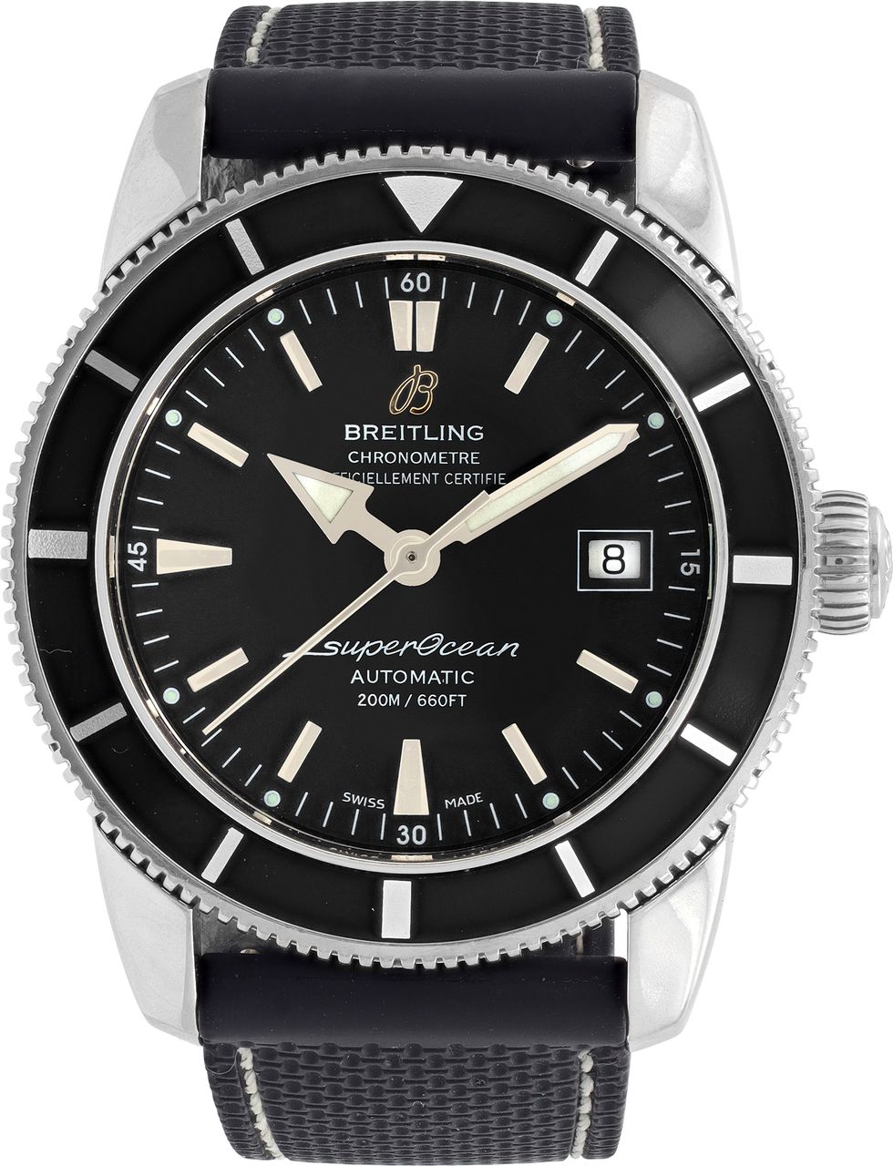 BREITLING ワインディングマシーン Used Breitling Super Ocean A17321 Stainless Steel 42mm auto