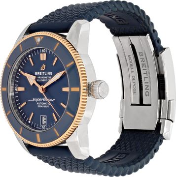 Breitling Super Ocean UB20 Stainless Steel Blue dial 42mm Automatic watch