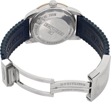 Breitling Super Ocean UB20 Stainless Steel Blue dial 42mm Automatic watch