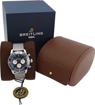 Breitling Super Ocean AB0162161C1A1 Stainless Steel Blue dial 44mm Automatic wat