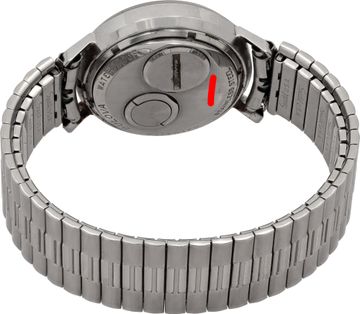 Bulova Accutron xxx Stainless Steel Silver dial 34mm Quartz watch