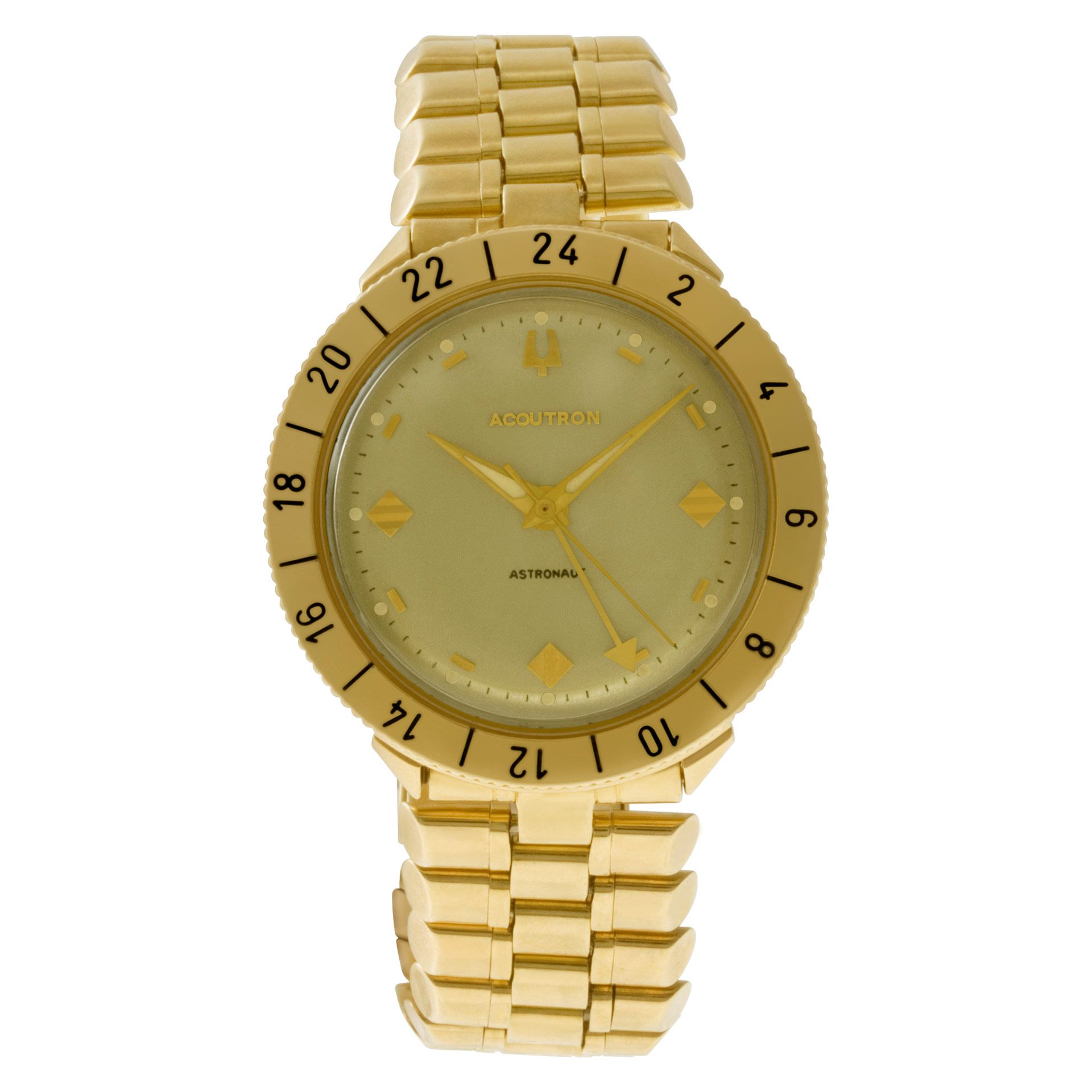 BULOVA ACCUTRON 時計 グリーン/ゴールド Bulova Accutron Doctor's Watch – Analog:Shift