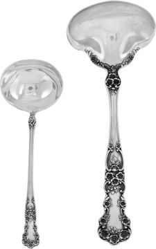 BUTTERCUP Sterling silver flatware set patented 1899 by GORHAM. 104 pieces