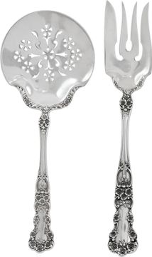 BUTTERCUP Sterling silver flatware set patented 1899 by GORHAM. 104 pieces