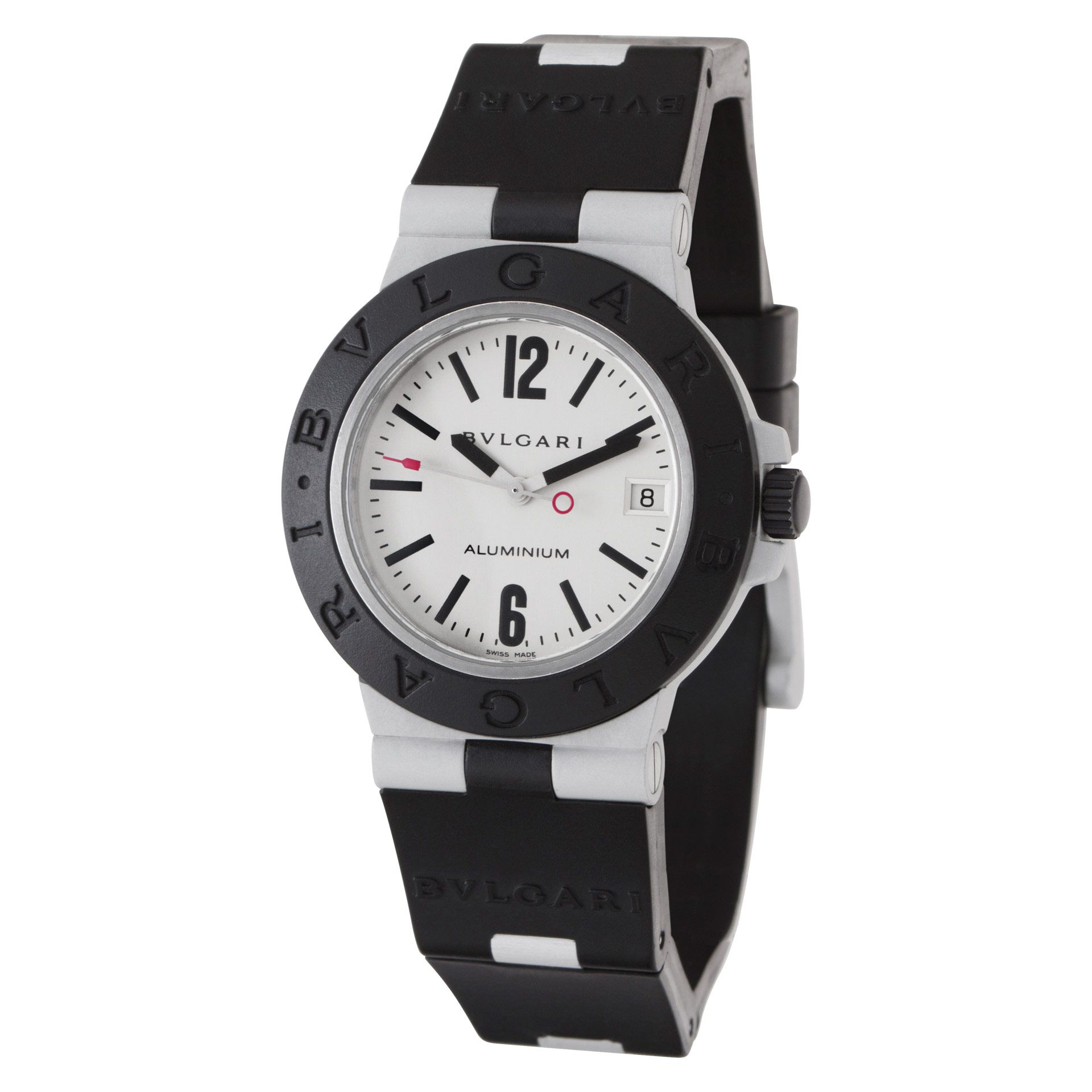 BVLGARI ALUMINIUM AL38A 自動巻き時計 Used Bvlgari Aluminium al 38 a aluminum 38mm auto watch |