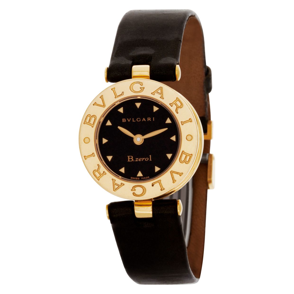 Preowned Bvlgari B Zero 1 BZ22G 18k Black dial 22mm Quartz