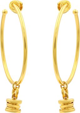 Bvlgari B Zero 1 hoop earrings 18k yellow gold. 1.75 inch diameter Earring Collection