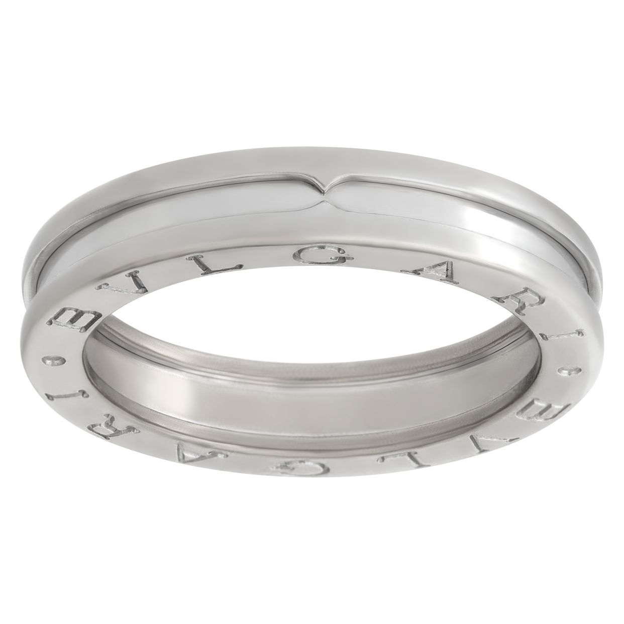 Bvlgari Bvlgari B.Zero1 ring in 18k white gold N516124 | Gray & Sons