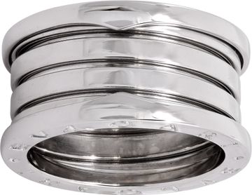Bvlgari B.zero1 five-band ring in 18k white gold Ring Collection