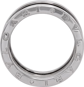 Bvlgari B.zero1 three-band ring in 18k white gold