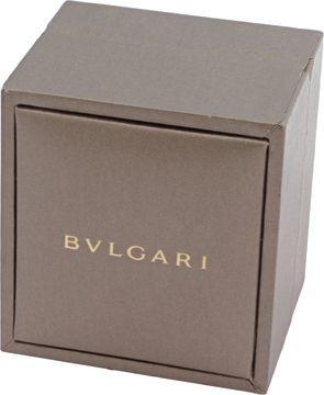 Bvlgari B.Zero ring 18k pink gold and white ceramic