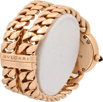 Bvlgari Catene BBC P 31 G 18k rose gold Mother Of Pearl dial 31mm Quartz watch