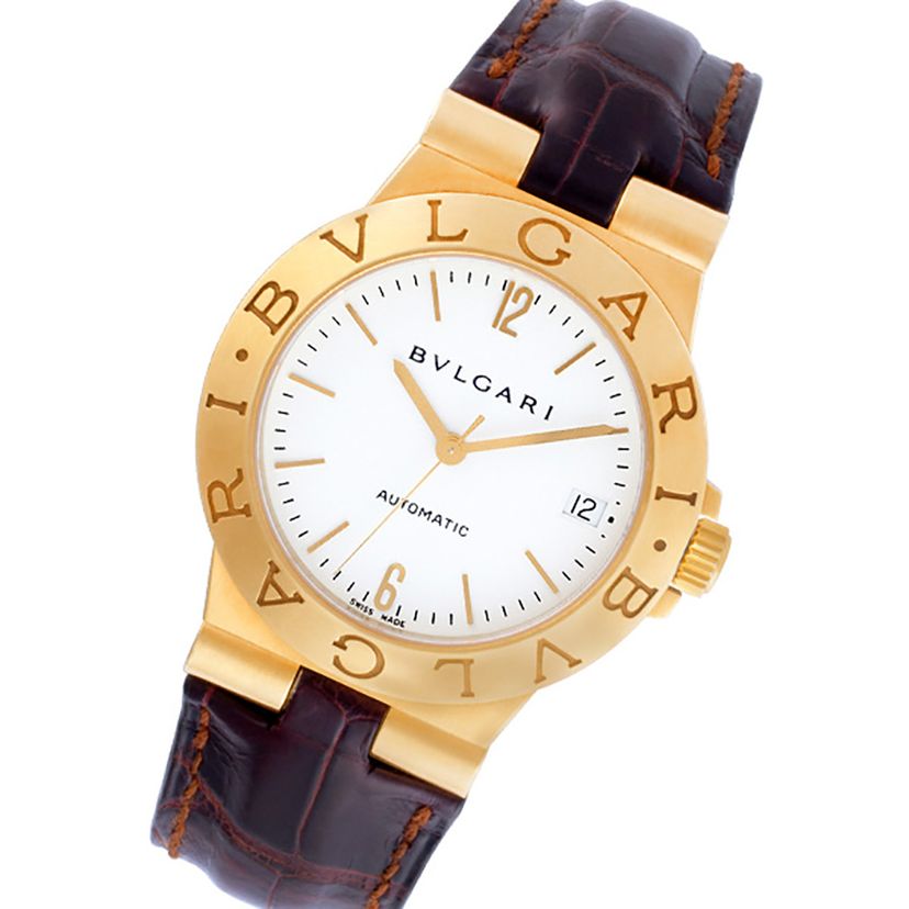 Preowned Bvlgari Diagono LCV 35 G 18k 35mm auto watch | | Gray & Sons Preowned Bvlgari Diagono LCV 35 G 18k 35mm auto watch | | Gray & Sons