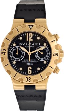 Bvlgari Diagono sc 38 g 18k 38mm auto watch