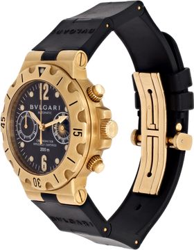 Bvlgari Diagono sc 38 g 18k 38mm auto watch